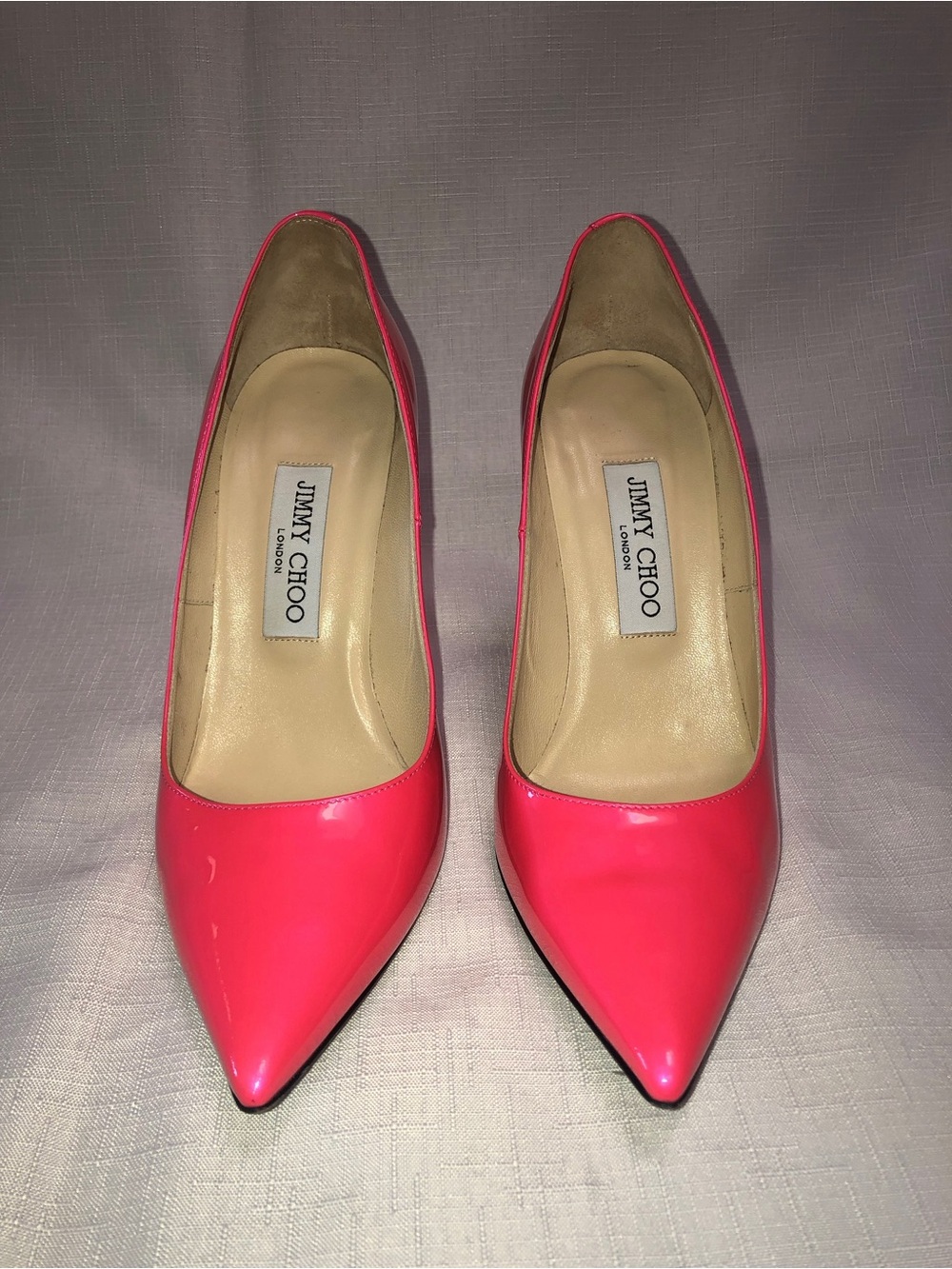 Jimmy Choo pump- Barbie pink